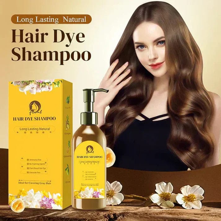 Long Lasting Natural Hair Dye Shampoo - Pack Of 2