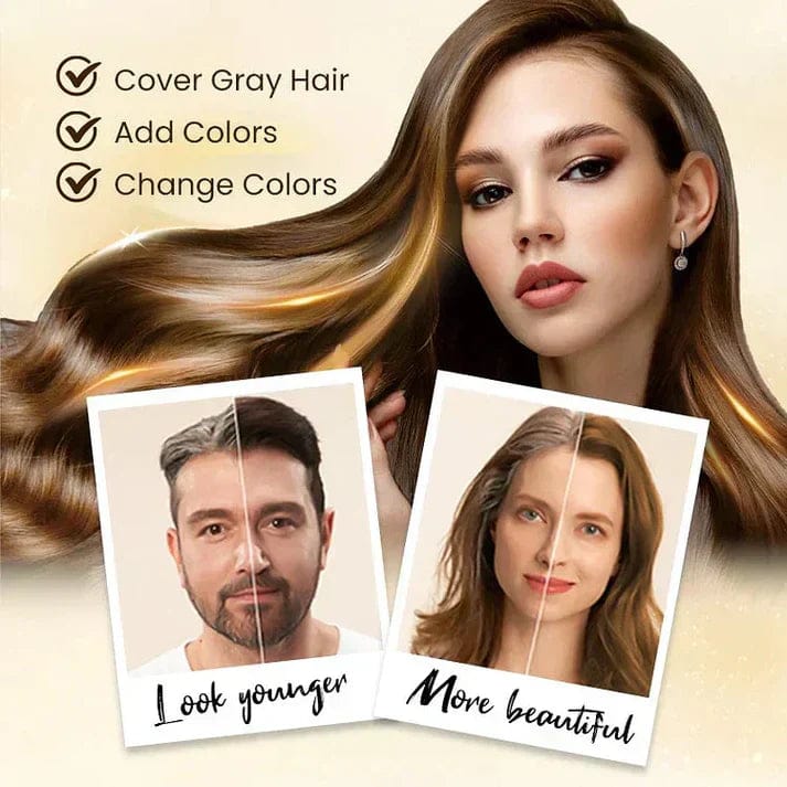 Long Lasting Natural Hair Dye Shampoo - Pack Of 2