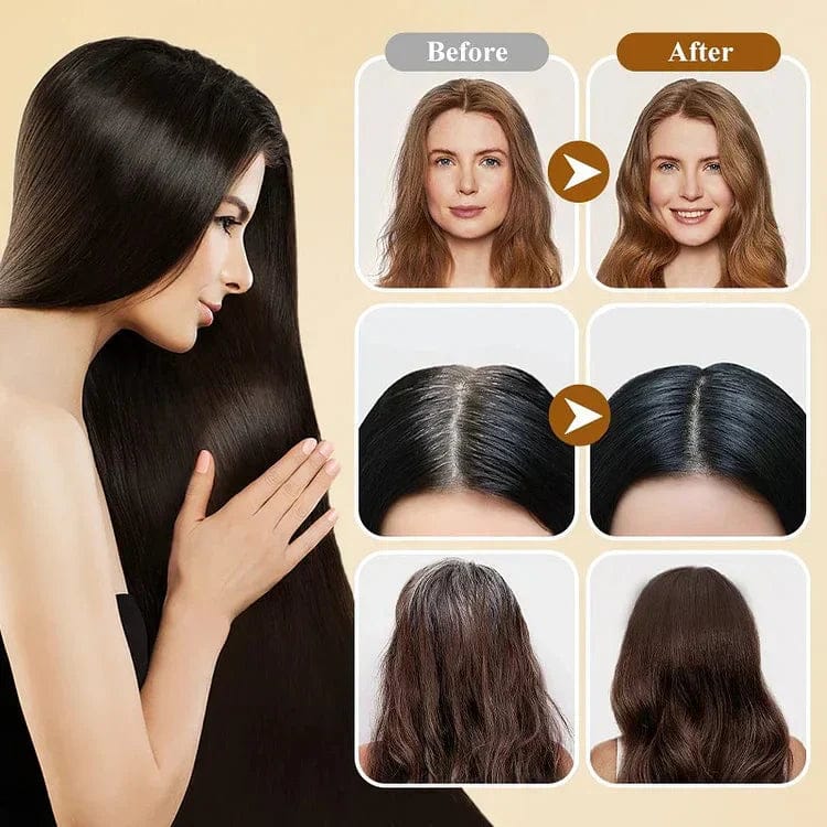 Long Lasting Natural Hair Dye Shampoo - Pack Of 2