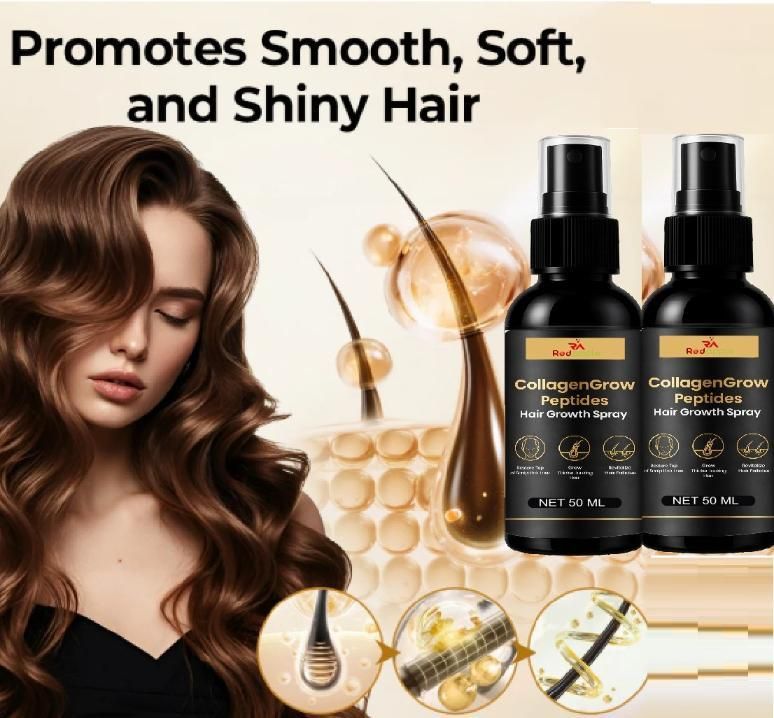 Collagen Grow Hair Restore Spray 50ml Each (Pack of 2)