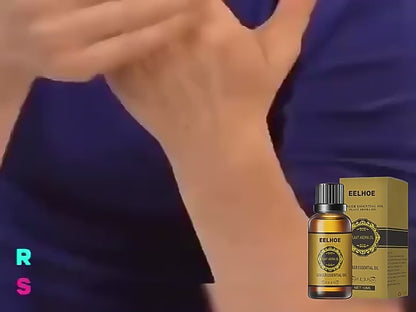 Belly Drainage Ginger Oil, Lymphatic Drainage Ginger Oil, Slimming Tummy Ginger Oil, Ginger Essential Oil for Swelling and Pain Relief, Care for Skin (10ML)